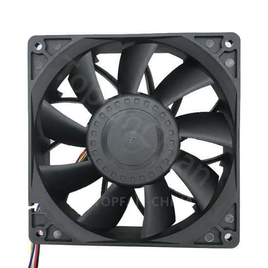 14038 para modelos Whatsminer 12V 140mm ventiladores radiais de fluxo axial com tacômetro PWM